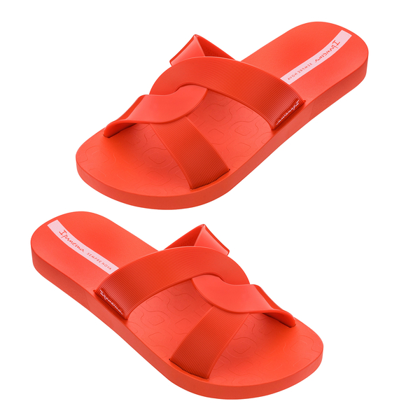Ipanema Feel Slide Super Comfortable Sandals in Living Coral Colour (Size 3)