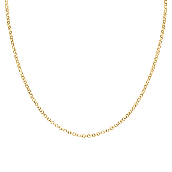 9K Yellow Gold  Chain,  Gold Wt. 3.2 Gms