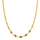 9K Yellow Gold Sparkle Forzatina Chain (Size 20), Gold wt 1.70 Gms