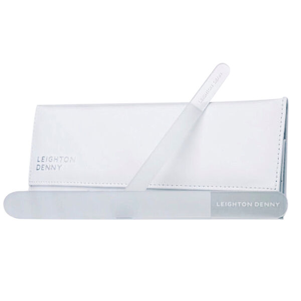 Leighton Denny Crystal Nail File Duo (Incl.Small Crystal File 13.5cm