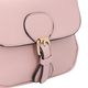 PASSAGE Crossbody Bag with Detachable Shoulder Strap (Size 20x16x8Cm) - Light Pink