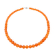 Natural AIG Certified Baltic Amber Necklace (Size - 24) in Rhodium Overlay Sterling Silver with Mage