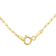 9K Yellow Gold Flat Rambo Chain (Size 20) With Spring Ring Clasp.