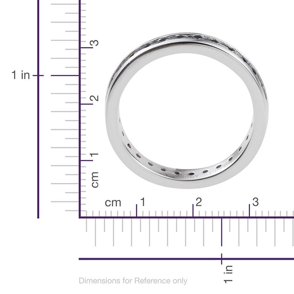 Rhapsody 950 Platinum  Santamaria Aquamarine Ring 1.00 ct,  Platinum Wt. 5.25 Gms  1.000  Ct.