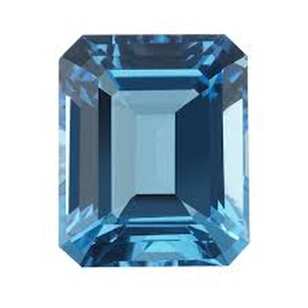 Electric Swiss Blue Topaz (Oct 20x15 mm Faceted 4A) 25.000 Ct.