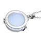 Opalite Dragon Pendant with Chain (Size 20 with 2 inch Extender) in Silver Tone 35.00 Ct.