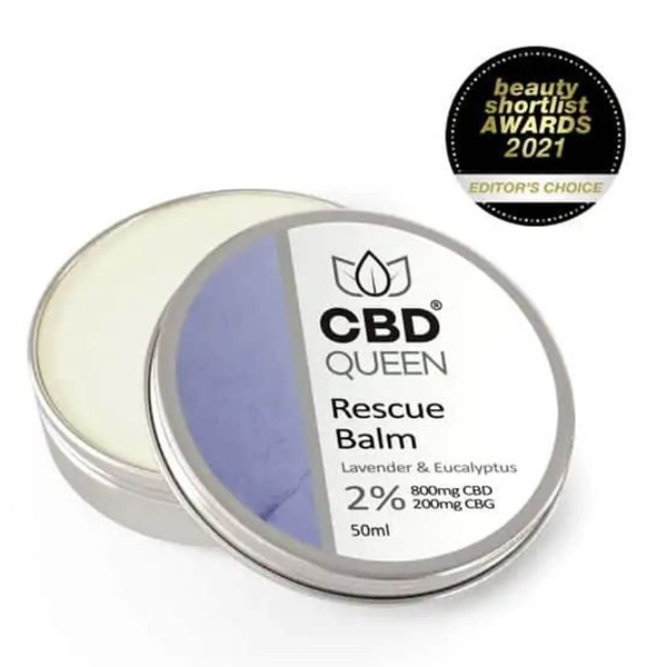 CBD Queen: Rescue Balm (Lavender & Eucalyptus) - 50ml