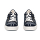CAPRICE Leather Zipper Detailing Low-top Sneakers (Size 4.5) - Navy Blue