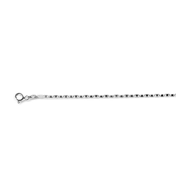 Italian Close Out Sterling Silver Valentino Chain (Size 18)