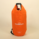30L Waterproof Dry Bag with Adjustable Shoulder Strap in Orange