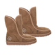 GURU Womens Winter Fluffy Ankle Boots (Size 3) - Sand Brown