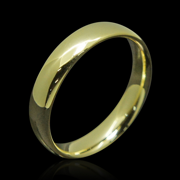 JCK Vegas Collection 9K Y Gold Band Ring