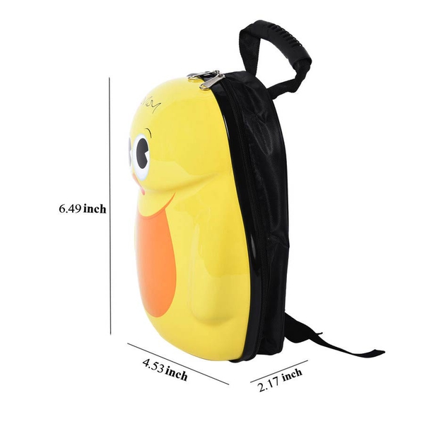 Cute Bee Kids Backpack (Size 31x23x9cm) - Black and Yellow