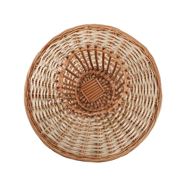 Handmade Sabai Grass Muffin Platter (Size 30x12x12 ) - Brown