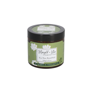 Marigold + Lotus: Tea Tree Facial Gel -3.52 oz (100GM)
