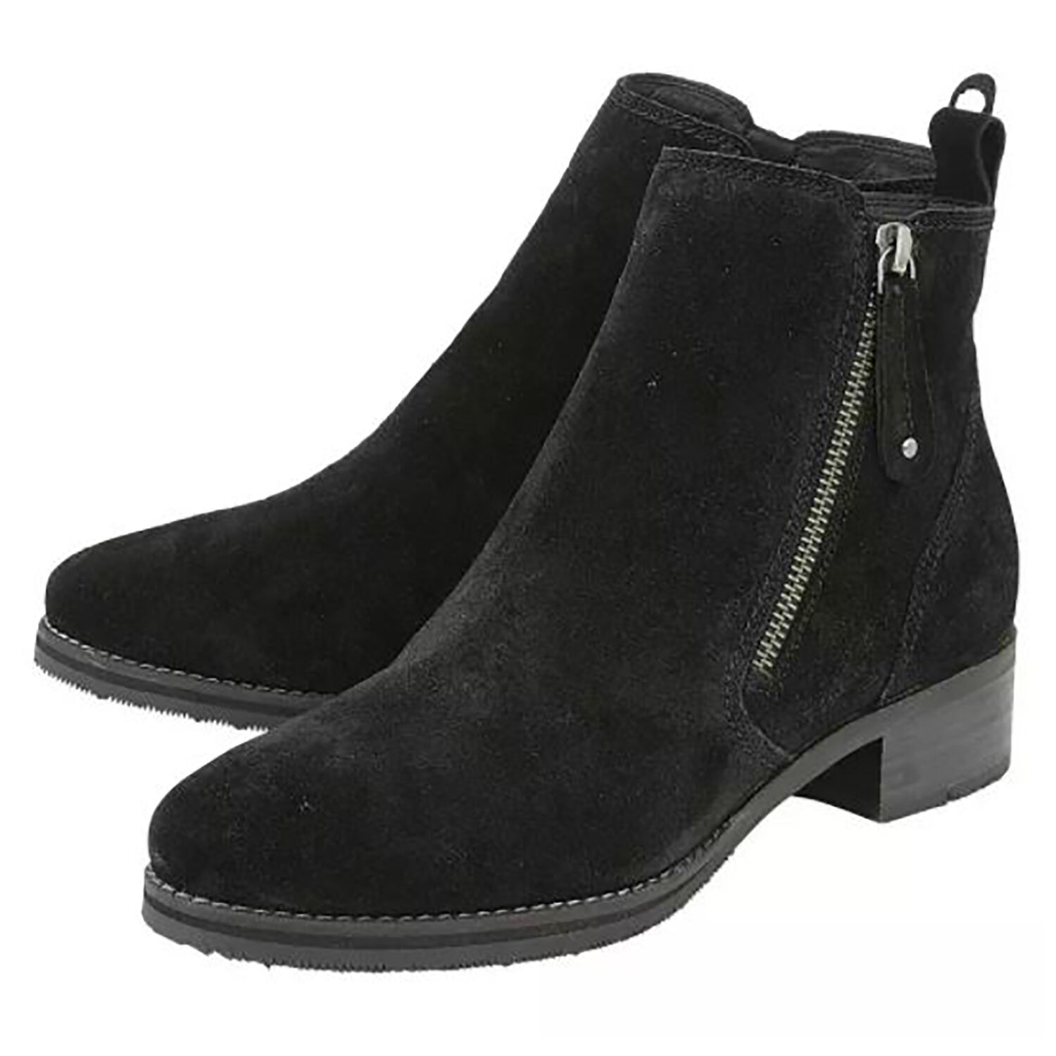 Lotus Stressless Black Suede Samara 