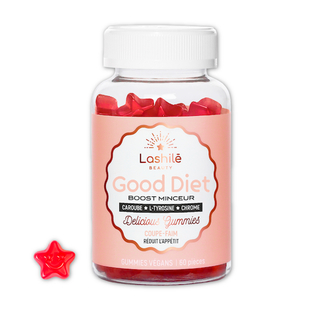 Lashile: Good Diet Vitamin Boost Gummies - 60 Pieces (With Free Vanity Pouch)