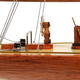 Decorative The Endeavour 1934 Sailboat Model in Red Cedar (Size 61x12.7x78.7 cm)