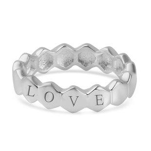 Personalised Engravable Sterling Silver Band Ring