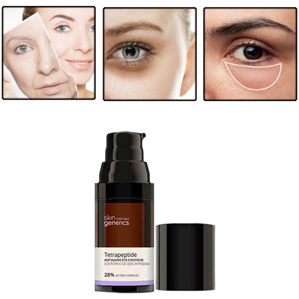 Skin Generics: Eye Contour Serum Anti Dark Circles Anti-Wrinkles Tetrapeptide 30% Active Complex 20ml