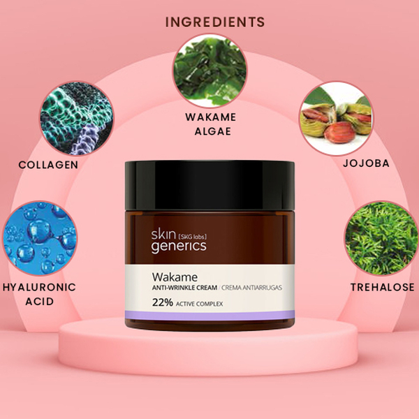 Skin Generics: Anti-Wrinkle Cream Wakame 23% Active Complex 50ml