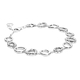 RACHEL GALLEY Versa Collection - Rhodium Overlay Sterling Silver Bracelet (Size - 8 With Extender)