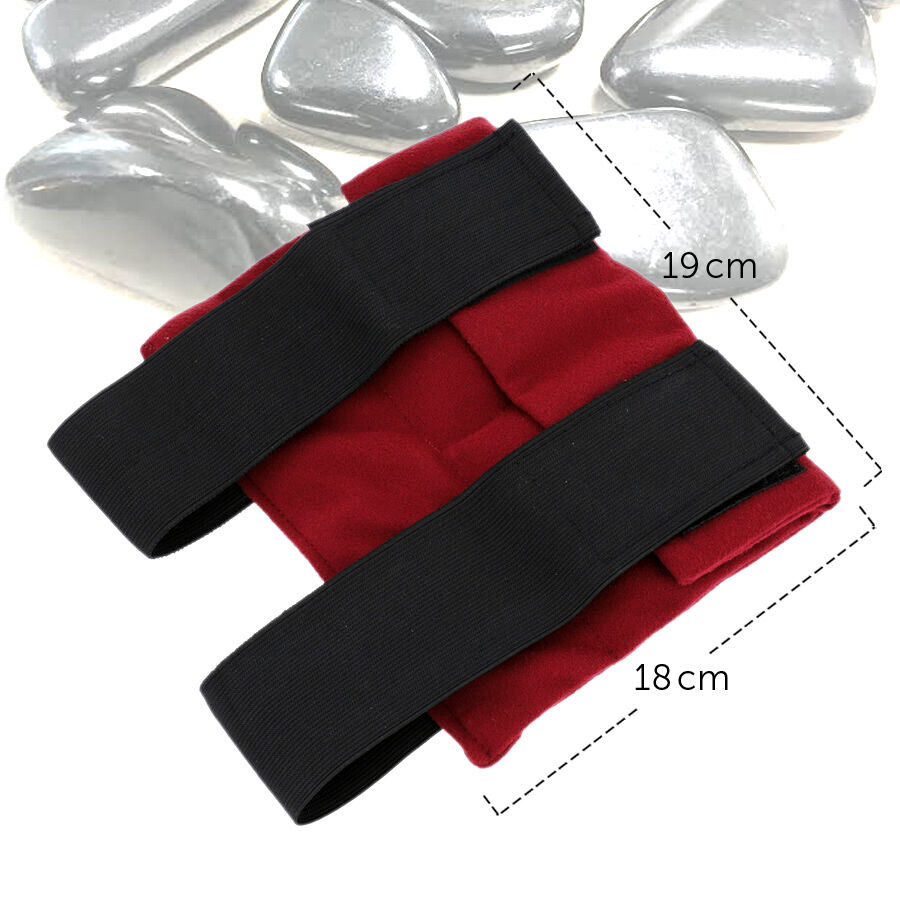 Shungite Knee Pad (Size 18x19 Cm) - Red Colour