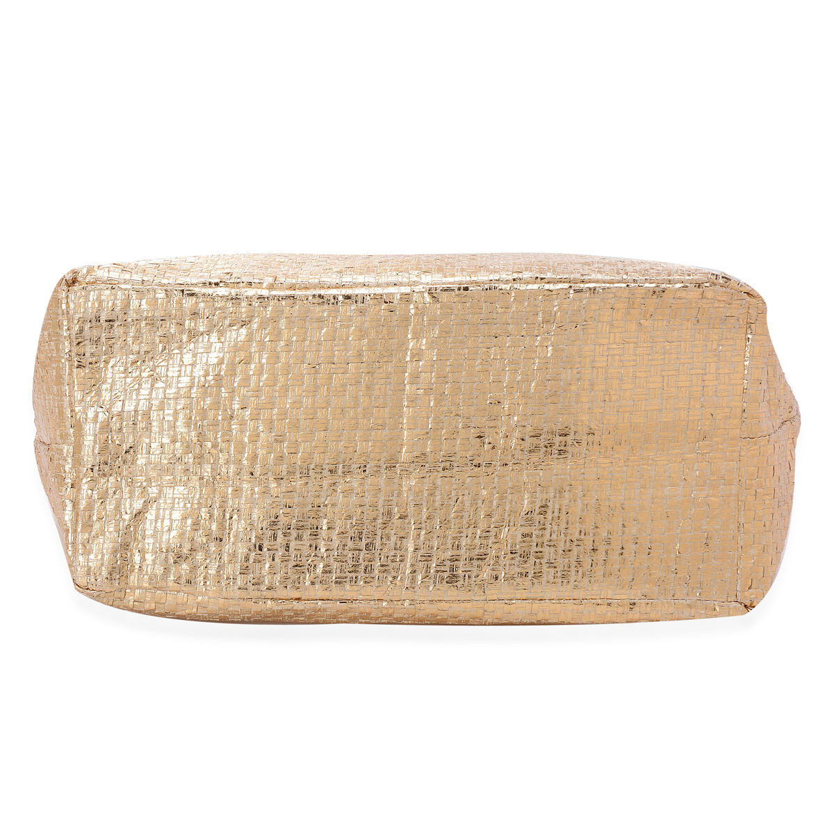 Metallic Golden Beach Bag (Size 50x36x17 Cm)