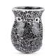 Lesser & Pavey - Mosaic Black Glass Wax Melt & Oil Warmer (Size 14x7x9cm)