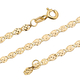 Hatton Garden Close Out Deal- 9K Yellow Gold Link Chain (Size - 20) With Spring Ring Clasp, Gold Wt 2.50 Gms