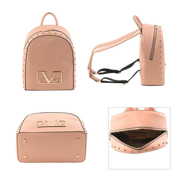 19V69 ITALIA by Alessandro Versace Backpack Bag with Zipper Closure ...