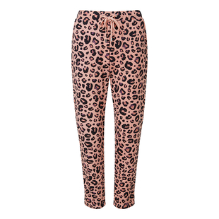 Emreco Polyester Animal Jean and Pant/Trouser - Pink