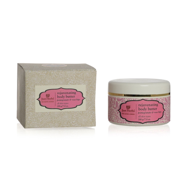(Option 2) EXCLUSIVE TO TJC - Just Herbs Body Butter-Pomogrenate and Rosehips (200g)