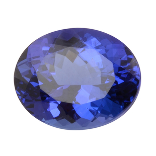 AAAA Tanzanite Oval 12.5x10 mm Faceted 7.04 Ct.