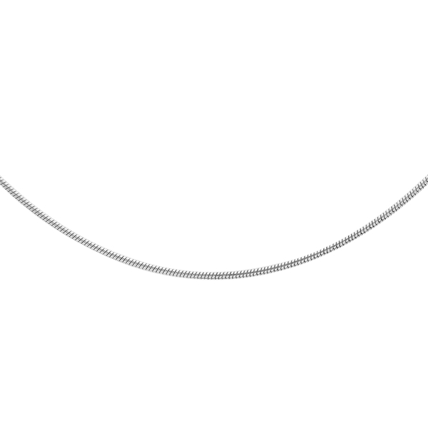Close Out Deal Sterling Silver Snake Chain (Size 18)