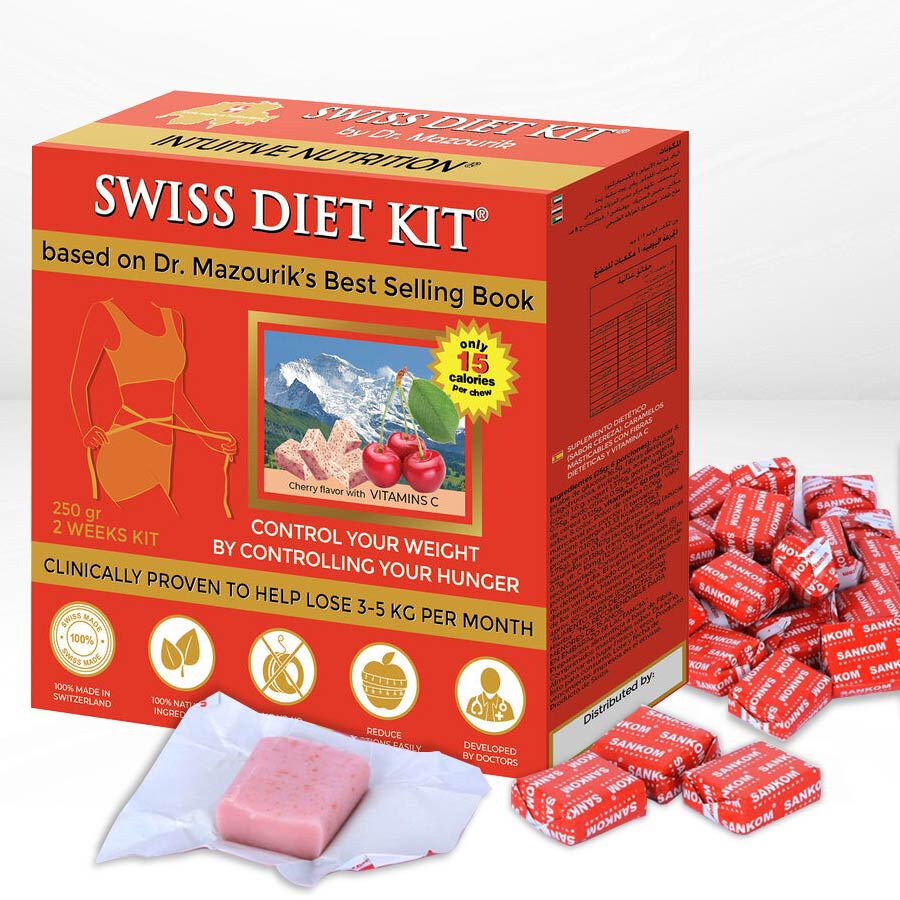 SWISS DIET KIT 2 Weeks PACK 250G in Cherry Flavor 3524251 TJC