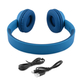Coda Wireless Headphone With Mic - Blue
