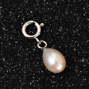 Sundays Child - Pearl Charm in Sterling Silver