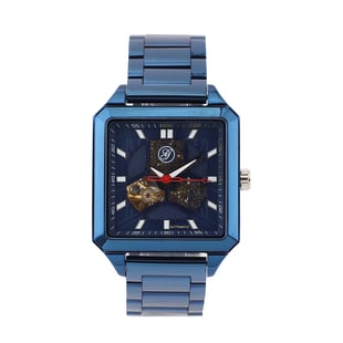 GENOA Automatic Movement 5 ATM Water Resistant Watch - Blue