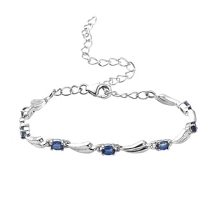 Vegas Close Out - Kyanite Bracelet (Size - 6 with 2.5 Extender) in Sterling Silver