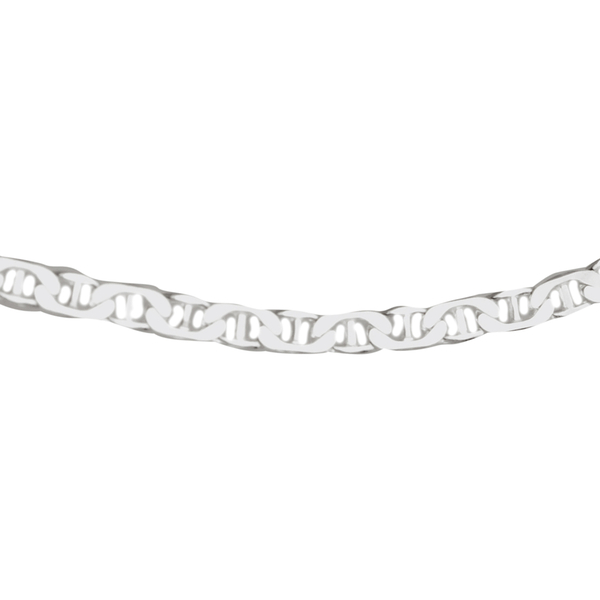 Close Out Deal Sterling Silver Marina Necklace (Size 26), Silver wt 10.60 Gms.