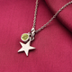Hebei Peridot 2 Pcs Pendant with Chain (Size 20) with Lobster Clasp in Platinum Overlay Sterling Silver