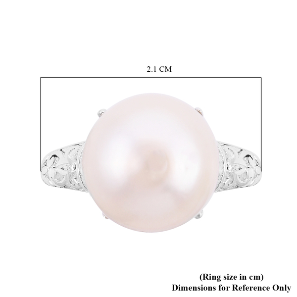 Royal Bali Collection- South Sea Pearl Ring in Sterling Silver