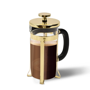 French Press Coffee Maker - Yellow Gold