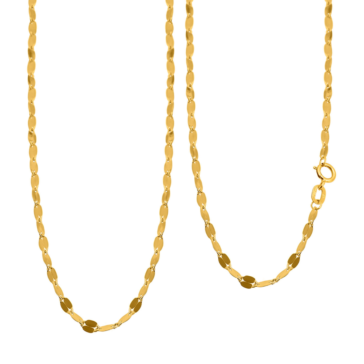 Forzatina Chain in 9K Yellow Gold 