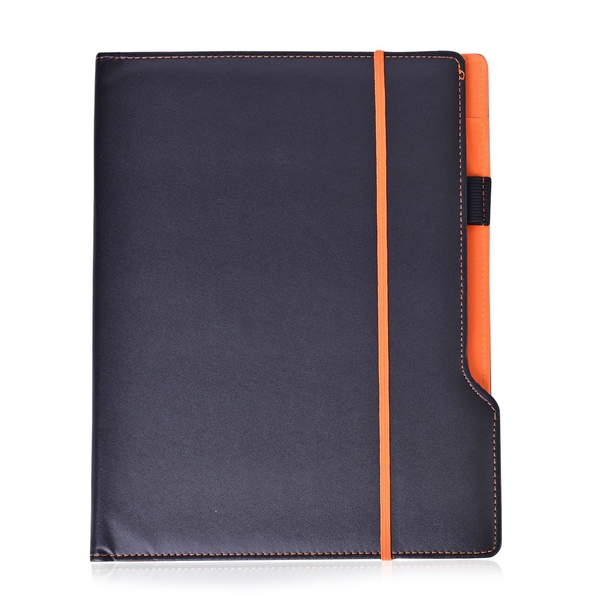 Orange Memo Pad- Business Planner (A4 Size) with Calculator