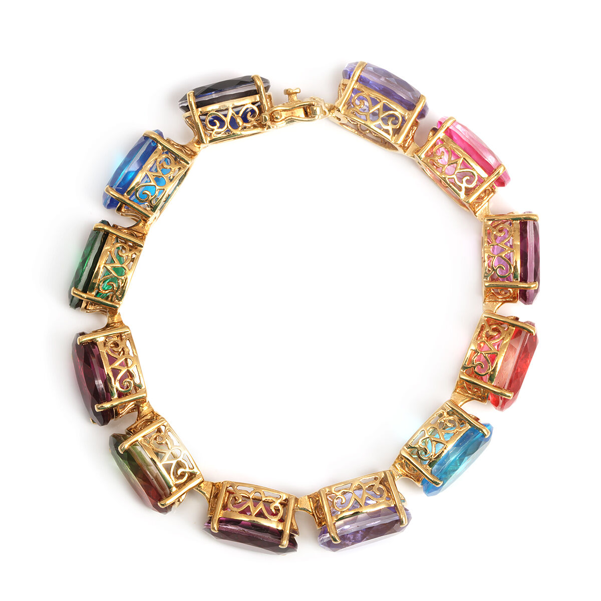 Padparadscha Quartz (Ovl 10.00 Ct), Lavender Alexite Triplet Quartz, Kunzite Colour Quartz and Multi