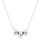 RACHEL GALLEY Conker Collection - Rhodium Overlay Sterling Silver Necklace (Size 20), Silver Wt. 11.