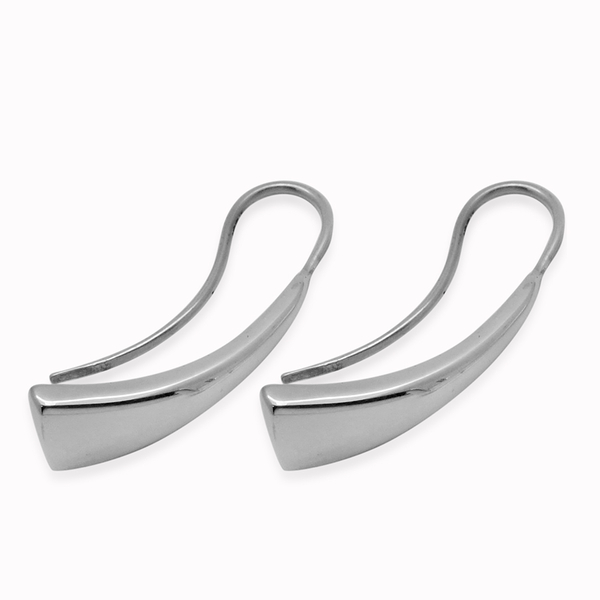 Royal Bali Collection Sterling Silver Hook Earrings, Silver wt 4.76 Gms.