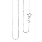 Hatton Garden Close Out-Sterling Silver Belcher Chain (Size - 18) With Spring Ring Clasp
